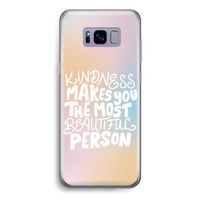 The prettiest: Samsung Galaxy S8 Transparant Hoesje