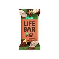 Lifebar oatsnack chocolate chip bio 40 Gram