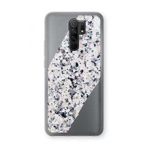 Gespikkelde marmer: Xiaomi Redmi 9 Transparant Hoesje