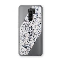 Gespikkelde marmer: Xiaomi Redmi 9 Transparant Hoesje
