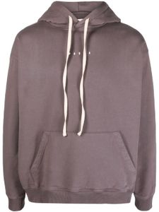 Paura hoodie en coton à logo brodé - Violet