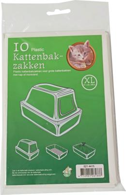 Pak a 10 stuks kattenbakzak XL - Gebr de boon