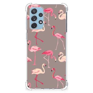 Samsung Galaxy A73 Case Anti-shock Flamingo