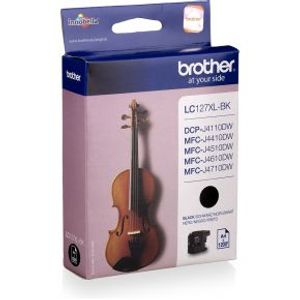 Brother LC-127XLBK Inktcartridge zwart