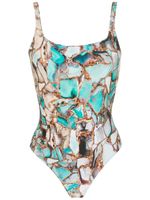 Lygia & Nanny maillot de bain Hapuna imprimé - Bleu