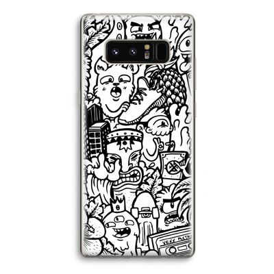 Vexx Mixtape #2: Samsung Galaxy Note 8 Transparant Hoesje