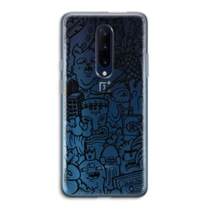 Vexx Black Mixtape: OnePlus 7 Pro Transparant Hoesje