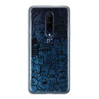 Vexx Black Mixtape: OnePlus 7 Pro Transparant Hoesje