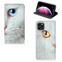 Apple iPhone 11 Pro Max | Hoesje maken | Witte Kat