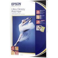 Epson Ultra Glans Photo Papier 13x18 cm. 50 Bl.. 300 g S 041944 - thumbnail