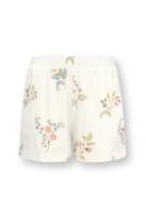 Pip Studio Bo Korte Broek Blossom Chique Wit XS