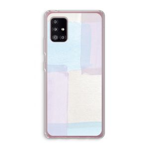 Square pastel: Samsung Galaxy A51 5G Transparant Hoesje