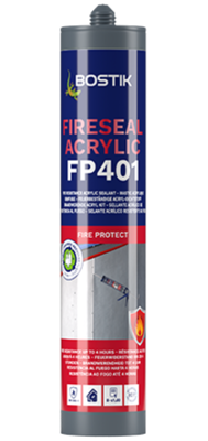 Bostik FP 401 Fireseal Acrylic 310ml - Wit
