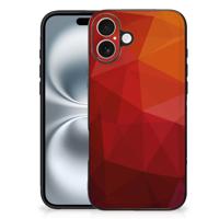 Backcover voor iPhone 16 Plus Polygon Red