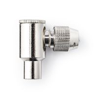 Nedis IEC (Coax) Connector - CSGP40905ME - Zilver - thumbnail