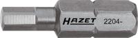 Hazet bit "2204" bit inside-6k. 1/4" 3mm 2204-3