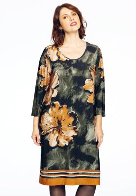 Yoek Jurk ROSELLE | Zwart | Maat 46/48
