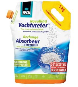 Bison Vochtvreter Classic Neutraal Stazak 5 Kg*2 Nlfr - 6307720 6307720