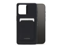 Mobilize Mobilize Rubber Gelly Card Case Apple iPhone 14 Pro Matt Black