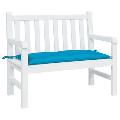 Tuinbankkussen 100x50x7 cm oxford stof lichtblauw
