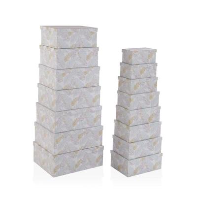 Set decoratieve dozen Versa Karton Veren (15 Onderdelen)