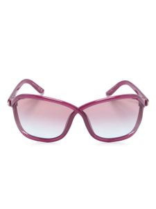 TOM FORD Eyewear lunettes de soleil carrées Fernanda - Rose