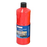1x Acrylverf / temperaverf fles rood 500 ml