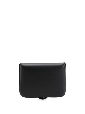A.P.C. portefeuille à bouton pression - Noir