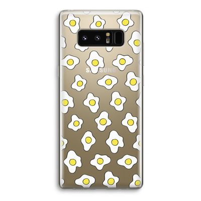Spiegeleitjes: Samsung Galaxy Note 8 Transparant Hoesje