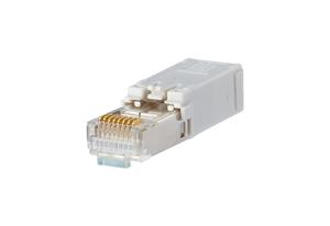 Metz Connect METZ CONNECT E-DAT Industry RJ45 1401500810-I Stekker, recht Aantal polen 8P8C Lichtgrijs 1 stuk(s)