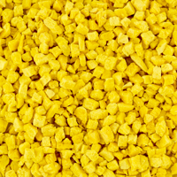 Gevriesdroogde passievruchtblokjes 50 gram Gevriesdroogde passievruchtblokjes 50 gram