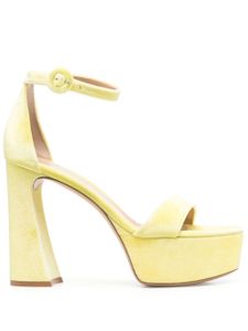 Gianvito Rossi sandales Holly 70 mm - Jaune