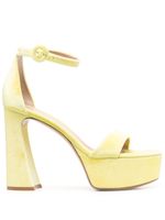 Gianvito Rossi sandales Holly 70 mm - Jaune