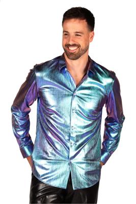 blouse heer Shining Star petrol