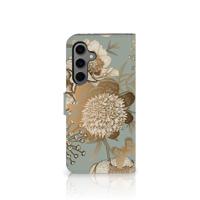 Hoesje voor Samsung Galaxy S24 FE Vintage Bird Flowers