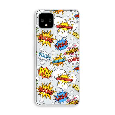 Pow Smack: Pixel 4 XL Transparant Hoesje