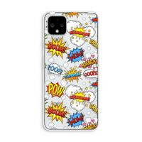 Pow Smack: Pixel 4 XL Transparant Hoesje