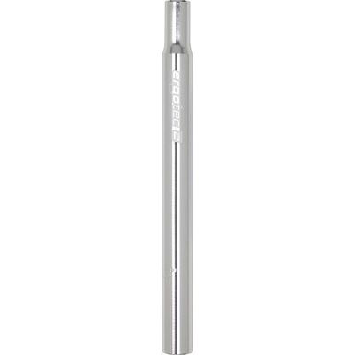Ergotec Zadelpen kaars candle ø27.2mm x 300mm cnc aluminium - zilver