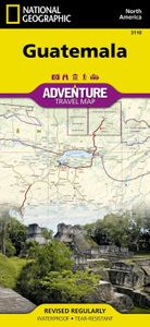 Wegenkaart - landkaart 3110 Adventure Map Guatemala | National Geographic