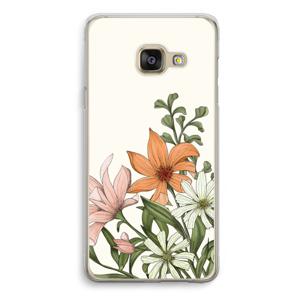 Floral bouquet: Samsung Galaxy A3 (2016) Transparant Hoesje