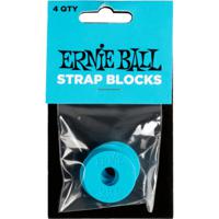 Ernie Ball 5619 Strap Blocks Blue (4 stuks)