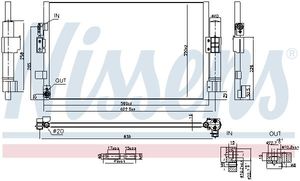Condensor, airconditioning ** FIRST FIT ** 941298