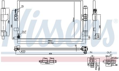 Condensor, airconditioning ** FIRST FIT ** 941298