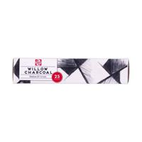 Talens houtskool medium 25 staafjes Talens houtskool medium 25 staafjes