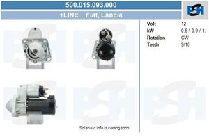 Startmotor Fiat 0.8 kw 500015093000