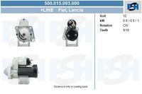 Startmotor Fiat 0.8 kw 500015093000