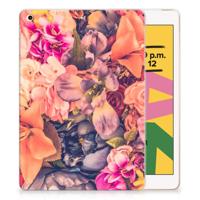 Apple iPad 10.2 | iPad 10.2 (2020) | 10.2 (2021) | Siliconen hoesje | Bosje Bloemen