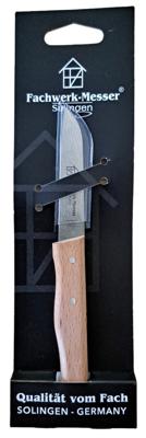 Diggers Keukenmes | 17,5 cm |Houten Handvat | Recht | RVS - DIG524