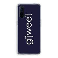 Gijweet: OnePlus Nord CE 5G Transparant Hoesje