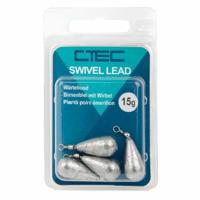 CTEC CTEC Swivel Sinker 30G 2 Stuks